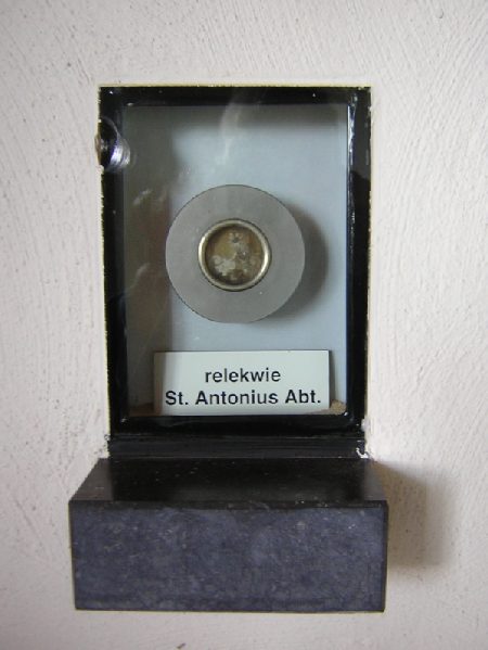 een onbestemd stukje van St. Antonius Abt