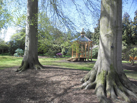 doorkijkje in de tuin