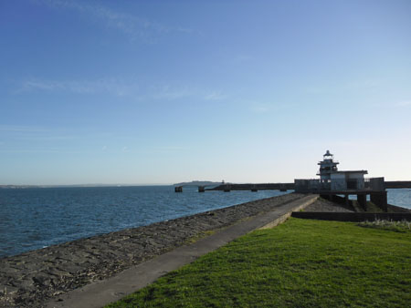 uitzicht over Firth of Forth