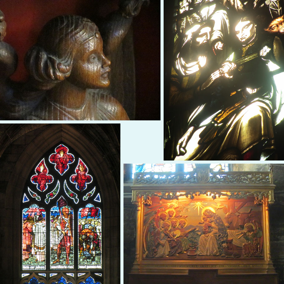 mooie details in St. Giles