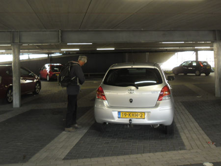 een mooi P+R-plekje