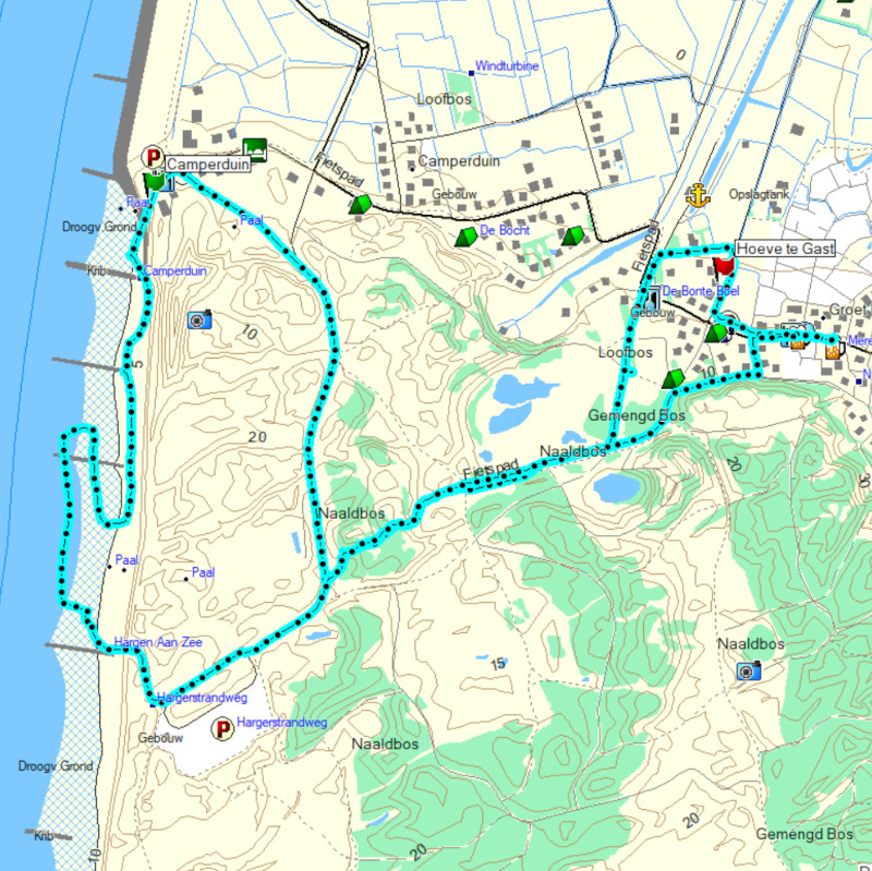 route dag 3