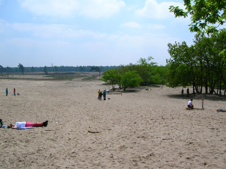 geen strand - wel zand