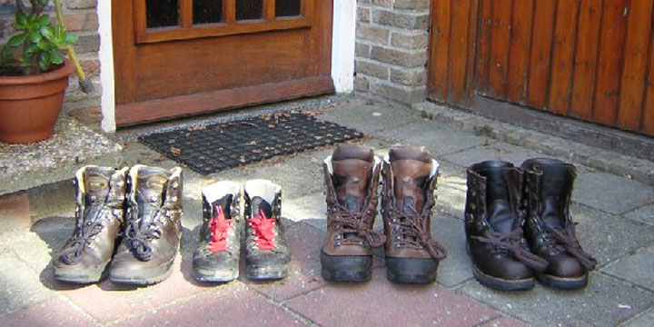 wandelschoenen - klaar voor de start