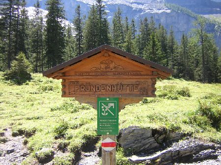 op pad naar de Frundenhutte