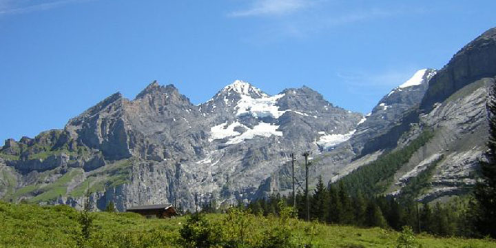 uitzicht 's morgens vroeg