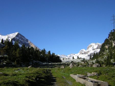 zicht op de eerste sneeuw