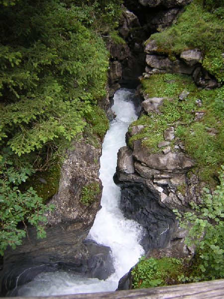 de schlucht van de Schwarzbach