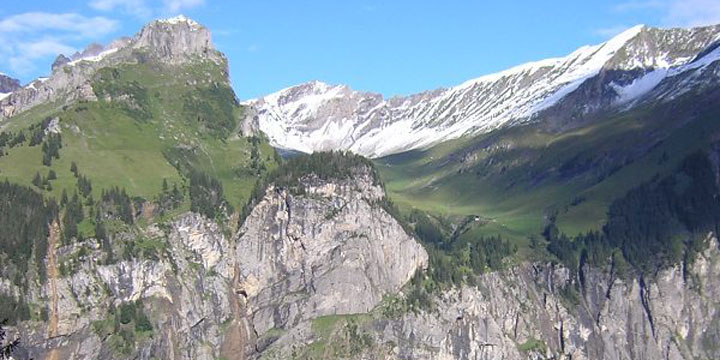 uitzicht bij de Jegertosse