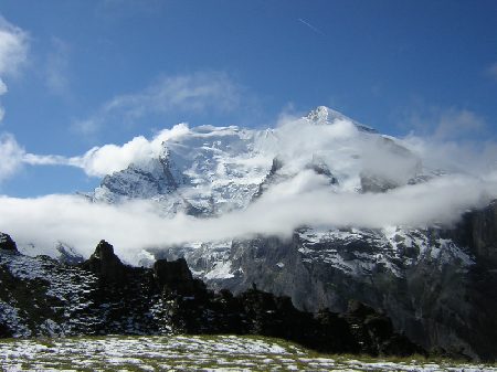 uitzicht op de Balmhornketen