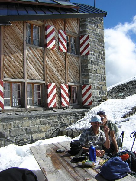 een welverdiende pauze