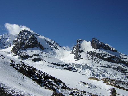 uitzicht bij de Bluemlisalph�tte