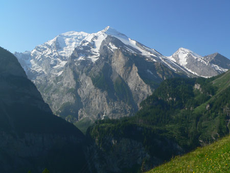 uitzicht op de Balmhornketen