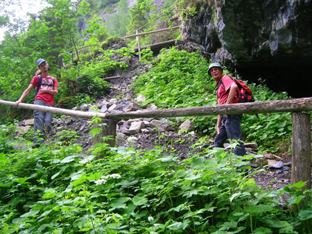 eerste stijging van de dag