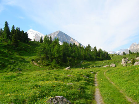 uitzicht boven bij Stock