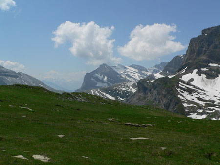 uitzicht vanaf de Wyssi Flue