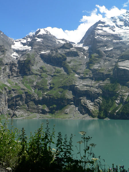 terug bij de Oeschinensee