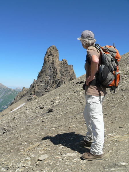 terugkijkje naar de Tschingellochtighorn