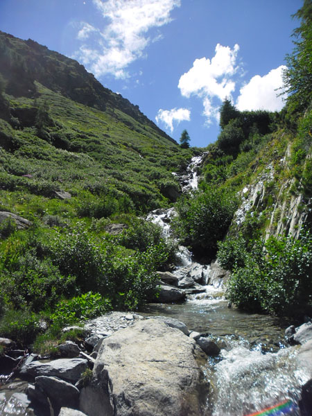 onderweg naar Faldumalp