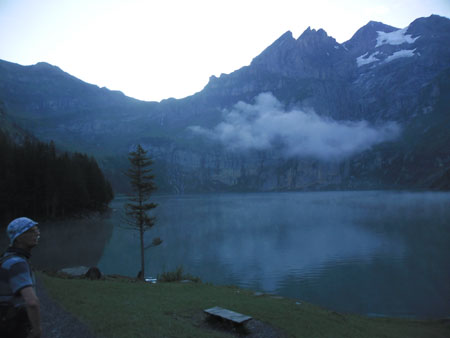 uitgestorven Oeschinensee