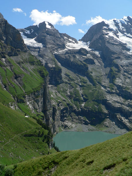 Oeschinensee vanaf de Heuberg