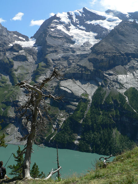 Oeschinensee vanaf de Heuberg