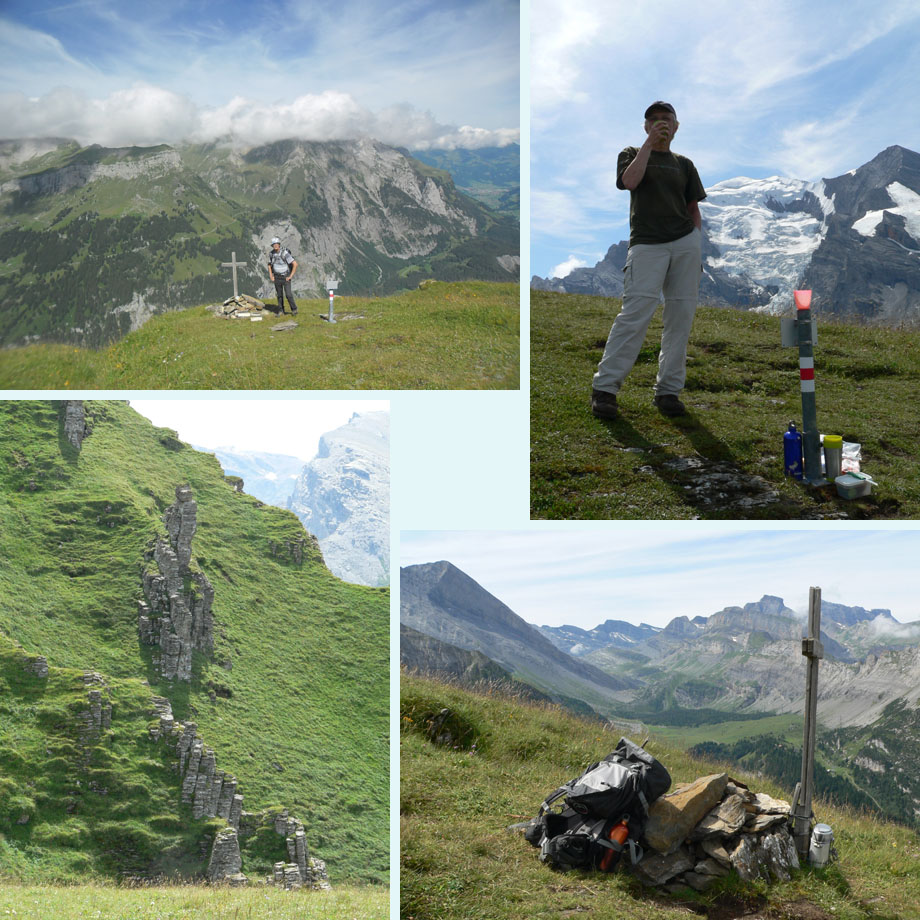 helemaal alleen op de Jegertosse