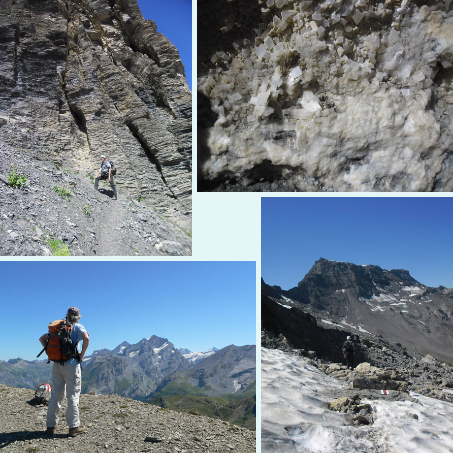 naar de Tschingellochtighorn, bergkristal, wat een uitzicht, even door de sneeuw