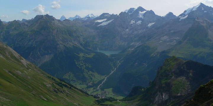 uitzicht vanaf de Bundergrat