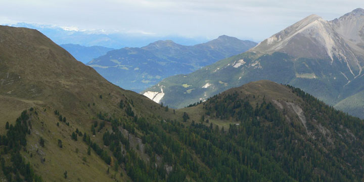 uitzicht over Zwitserland