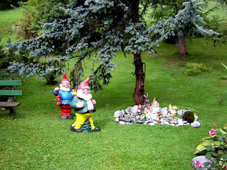 enkele bewoners van Gimmelwald