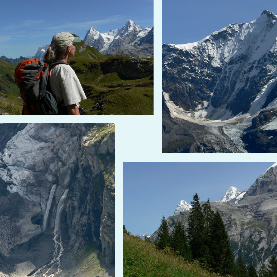 witte uitzichten, Kilchbalm, weer onder de boomgrens