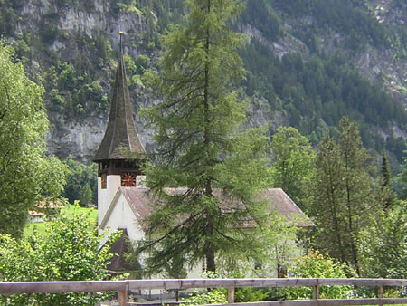 kerk van Lauterbrunnen