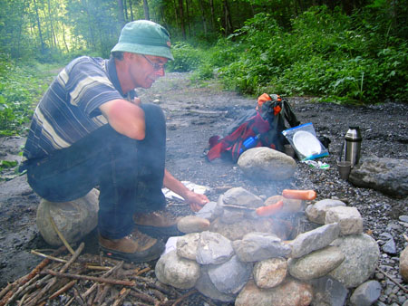 eerste en laatste worstjes