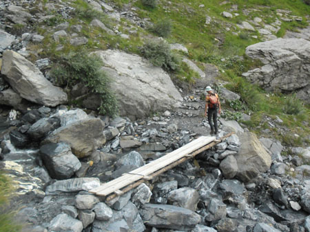 al bij het bruggetje