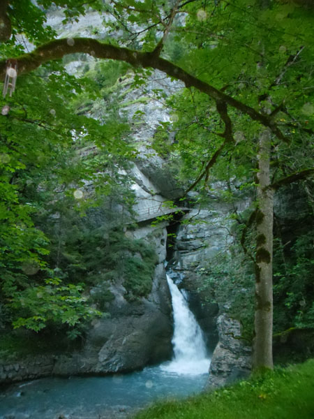 onderaan het Trummelbachpad