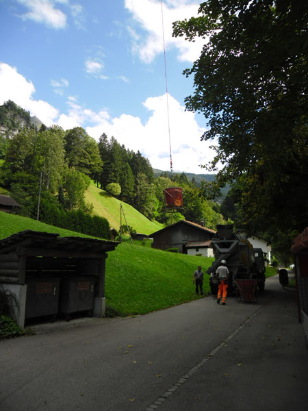 helikopter aan het werk