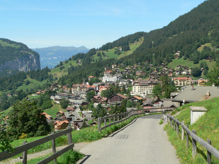 Wengen in de hitte