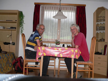 samen aan het ontbijt