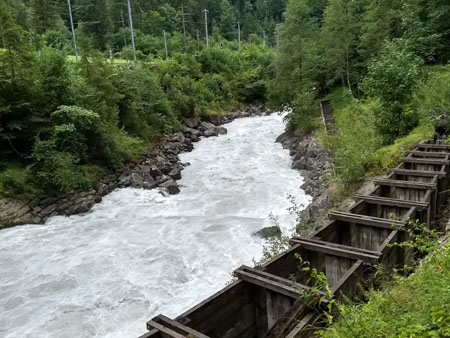 vistrap in de Lutschine