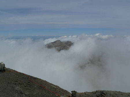 nog net een puntje te zien