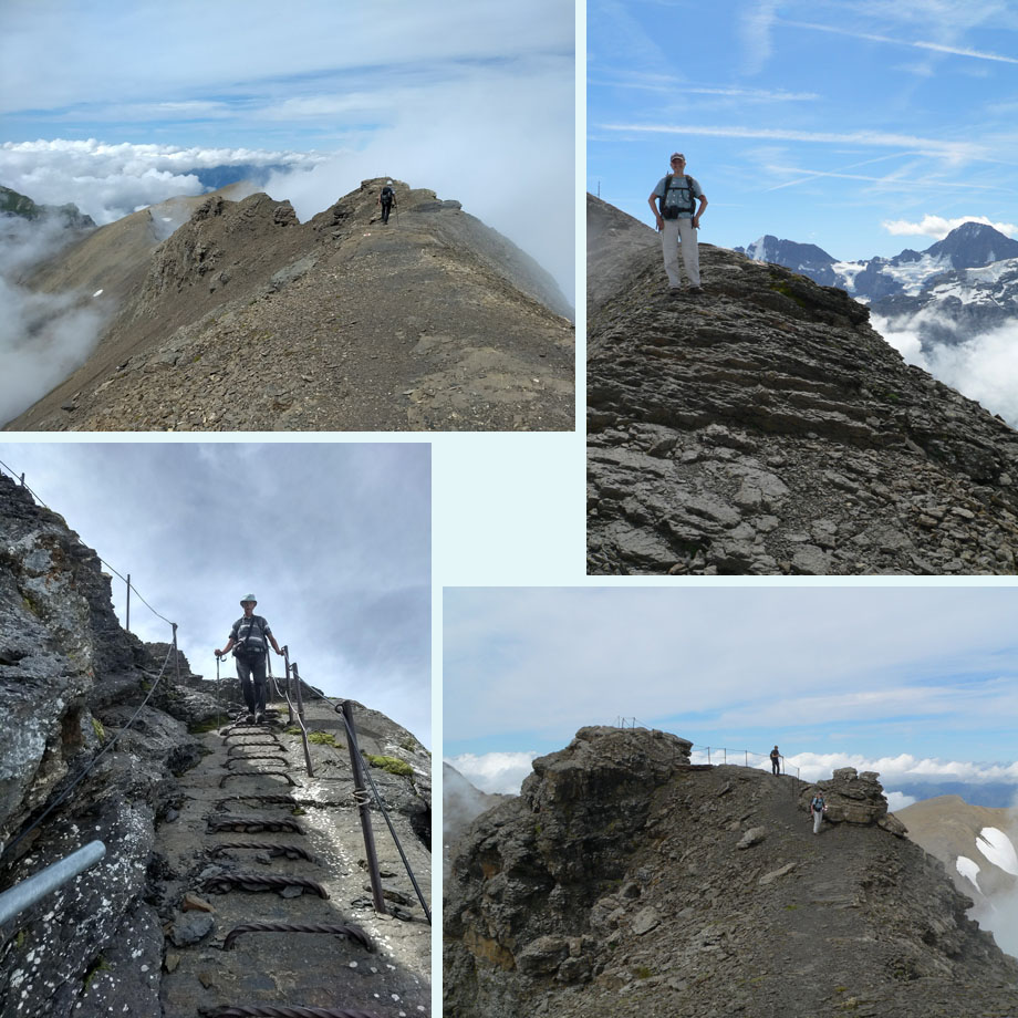 klauteren naar de Rote Herd