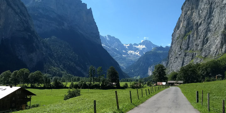 einde dal bij Stechelberg