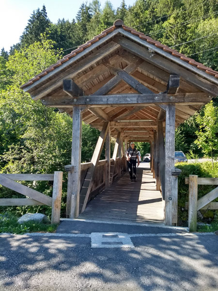 brug over de Saxetenbach