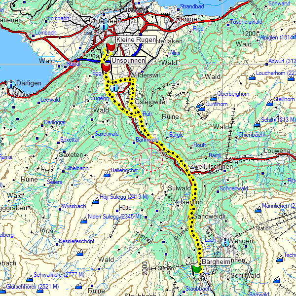 route dag 13