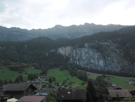 uitzicht op de Mannlichenkam