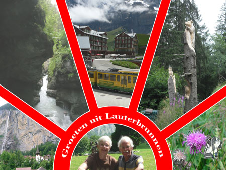 groeten uit Lauterbrunnen
