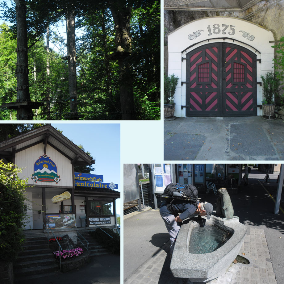 spinnentouw, Heimwehfluh, goed drinkwater