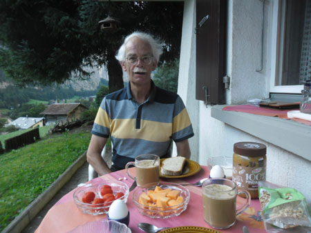 een welverdiend ontbijt