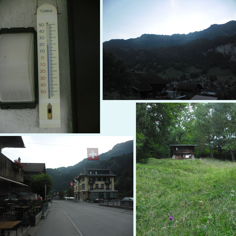 zo vroeg al warm, ochtendgloren, een lege hoofdstraat, Spiegelhutje